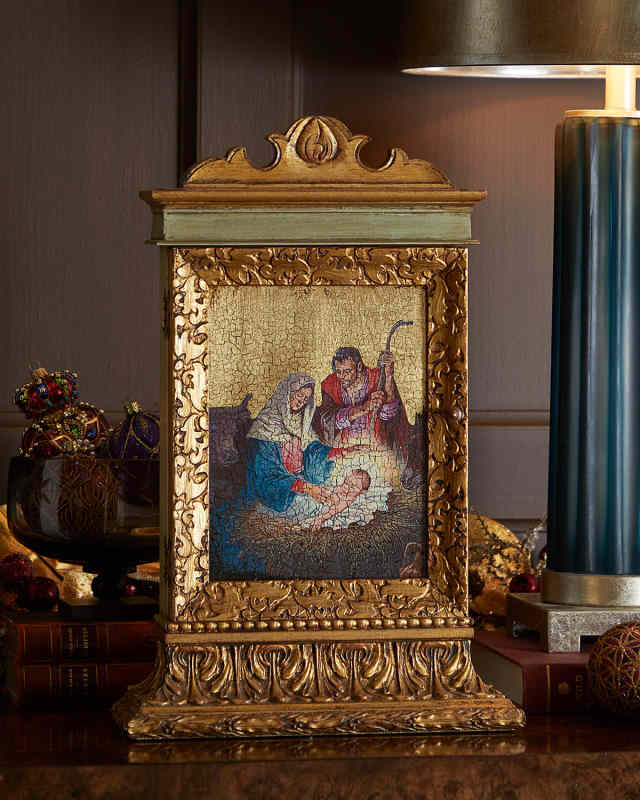 Nativity Tabernacle Christmas Decor